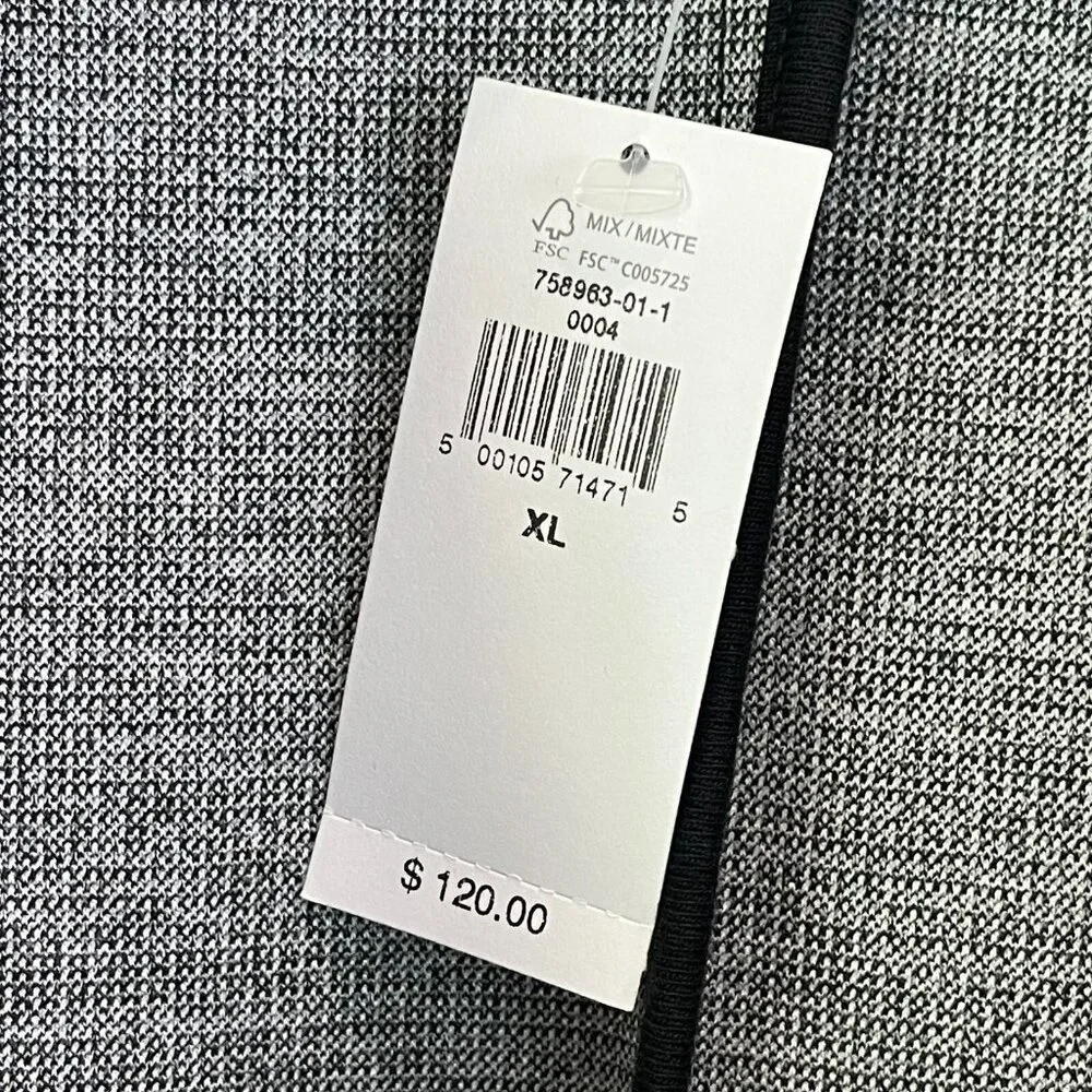 NEW $120 Banana Republic Womens‎ XL Collarless One Button Blazer Stretch Jacket